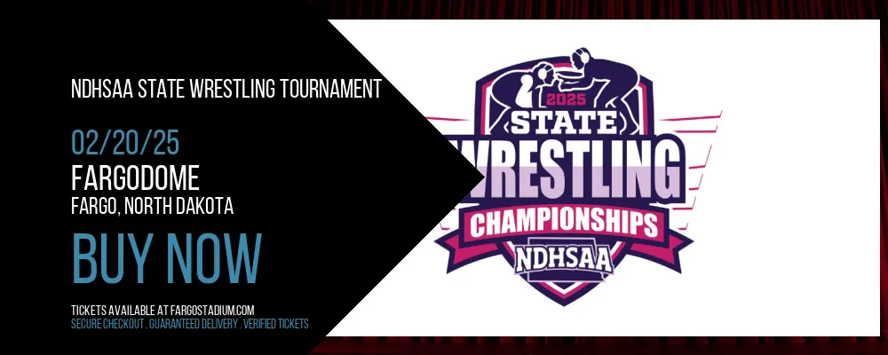 NDHSAA State Wrestling Tournament at Fargodome